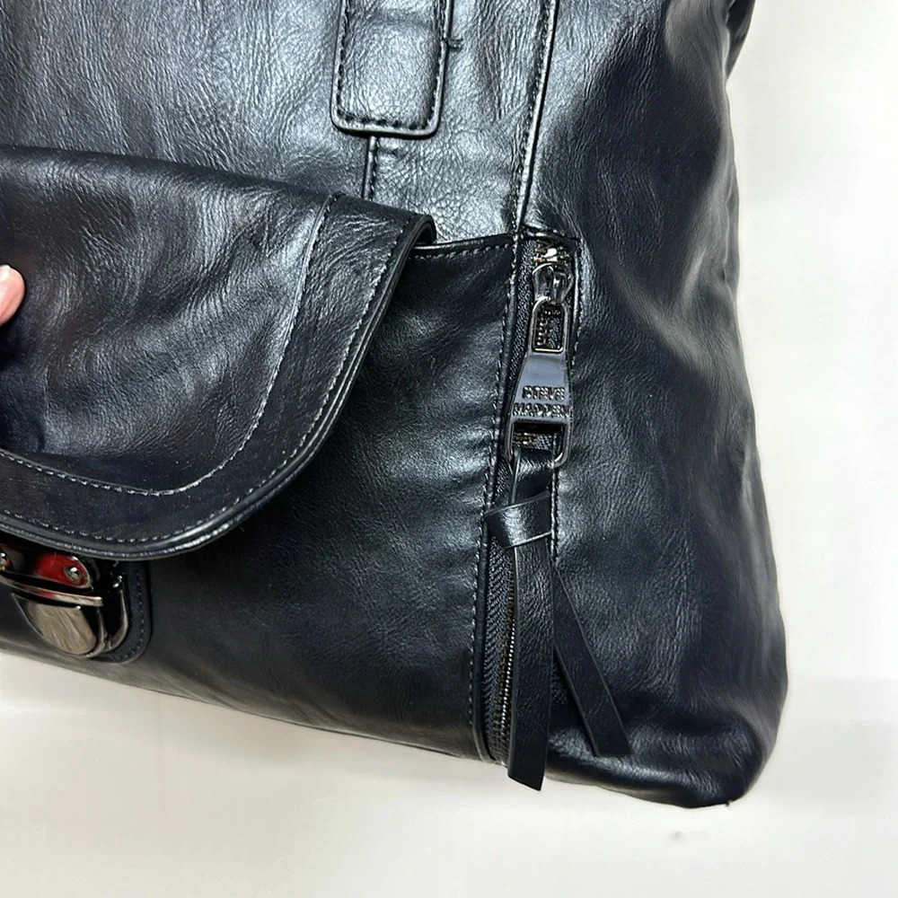 Steve Madden Faux Leather Tote - Picture 4 of 16